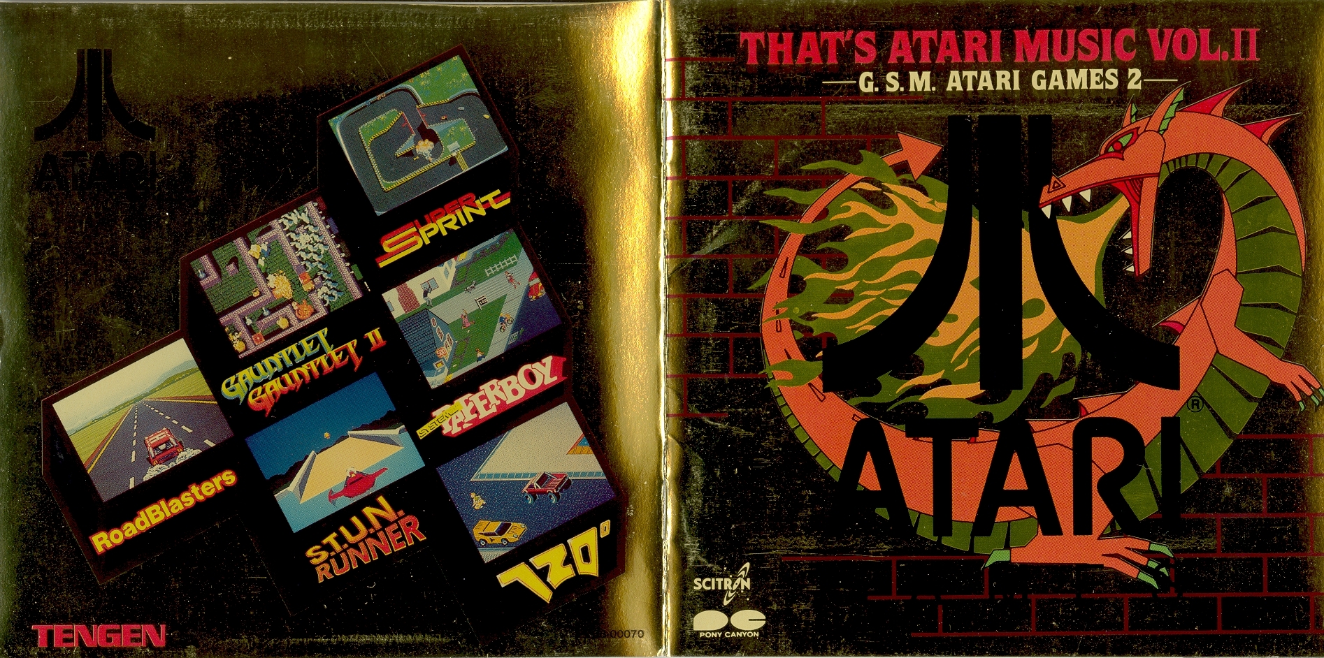 ザッツ・アタリ・ミュージック・Vol.2 That's Atari Music Vol.II -G.S.M. ATARI GAMES 2- (1991) MP3